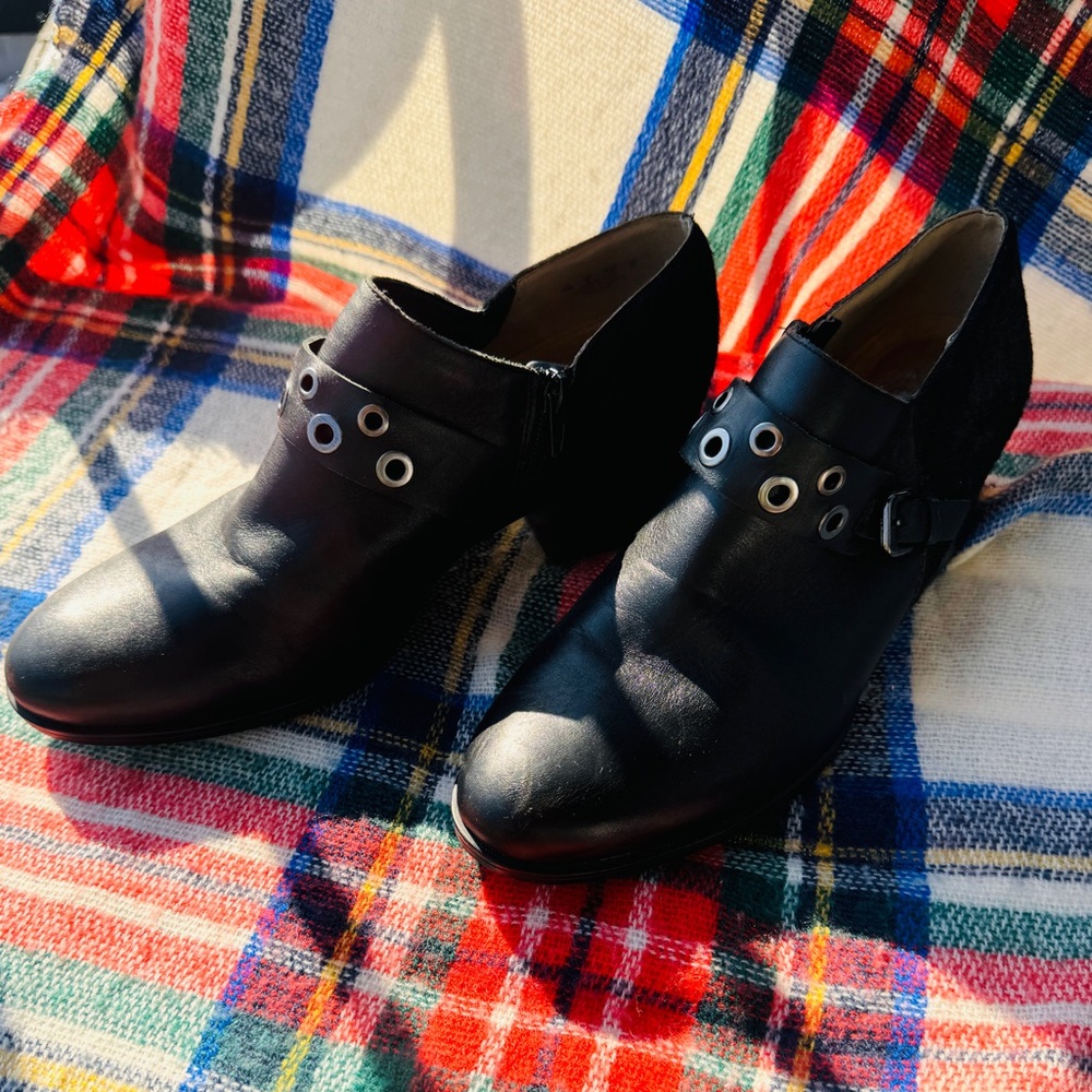 Naturalizer Black Booties